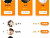 明星排行榜投票区,盘点热门明星人气巅峰对决！”